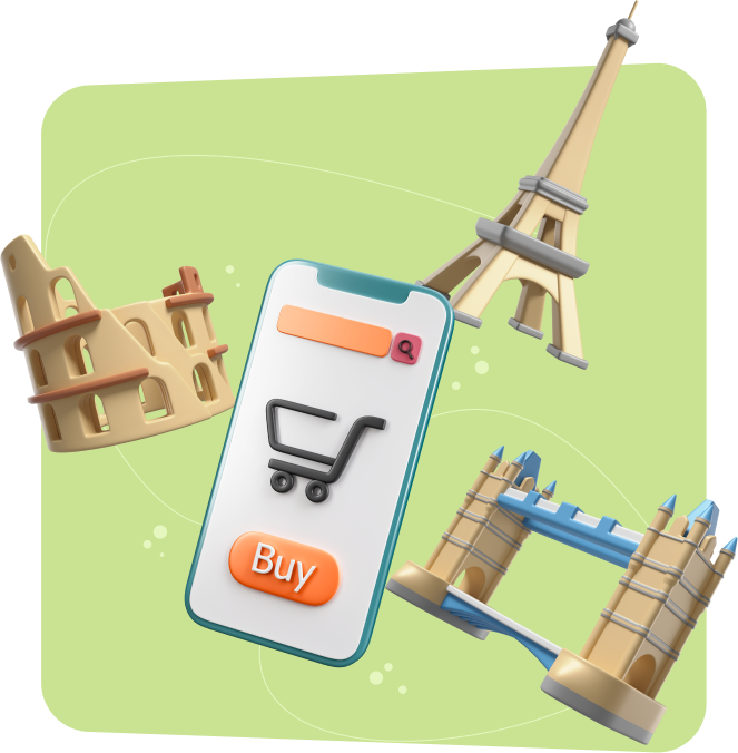 Выкупим товары из магазинов Европы и доставим в Россию от 8 дней